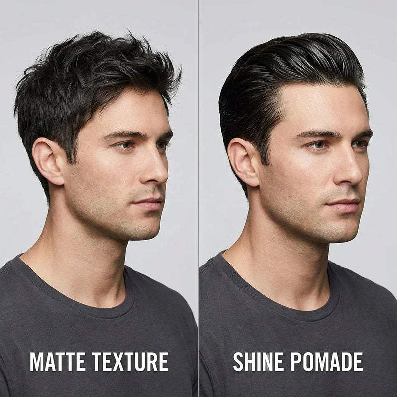 Matte Texture and Shine Pomade