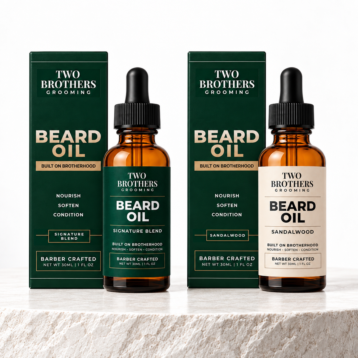 Beard Oil Sandalwood & Signature Blend NEW RELEASE