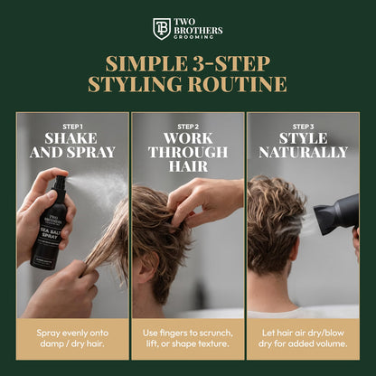 Sea Salt Spray for Men Volume & Texture