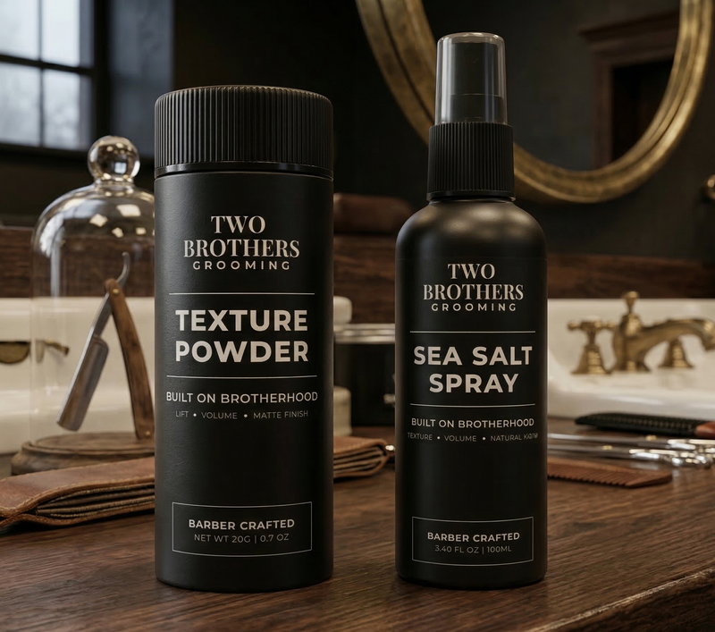 Sea Salt Spray and Texture Powder front view