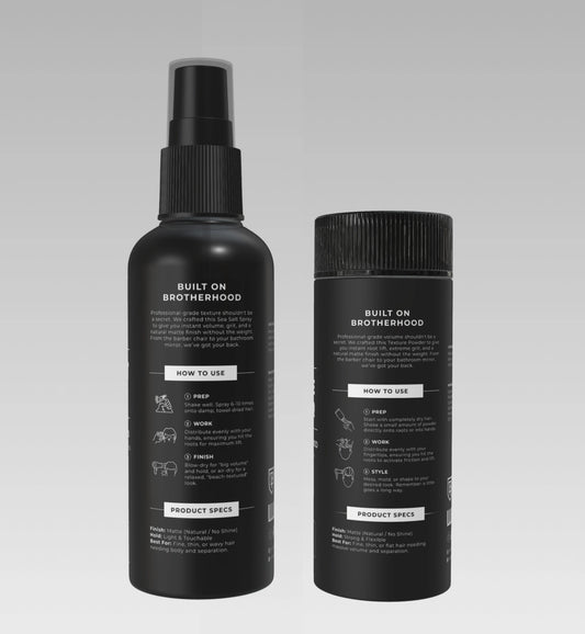 Men’s Texture Powder & Sea Salt Spray Bundle