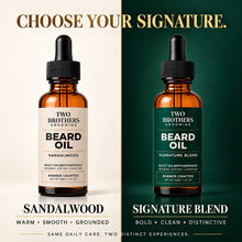 Beard Oil Sandalwood & Signature Blend NEW RELEASE