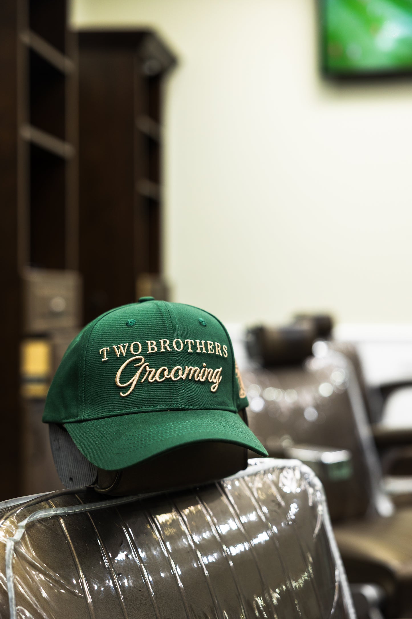 Two Brothers Grooming Classic Snapback Hat | Premium Embroidered Cap