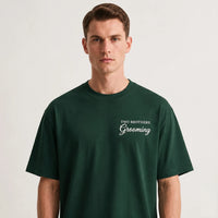 Premium Oversized Cotton T-Shirt | Two Brothers Grooming Signature Tee
